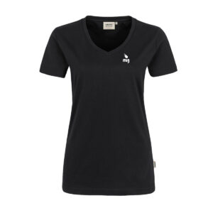 mig Hakro V-Neck T-Shirt Mikralinar Damen