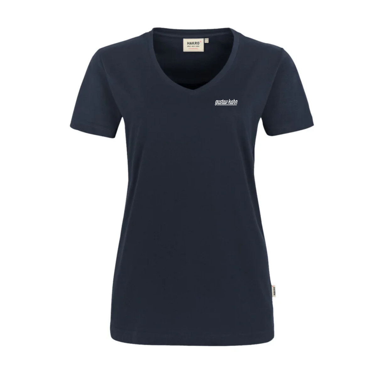 Gustav Kahn Hakro V-Neck T-Shirt Mikralinar Damen
